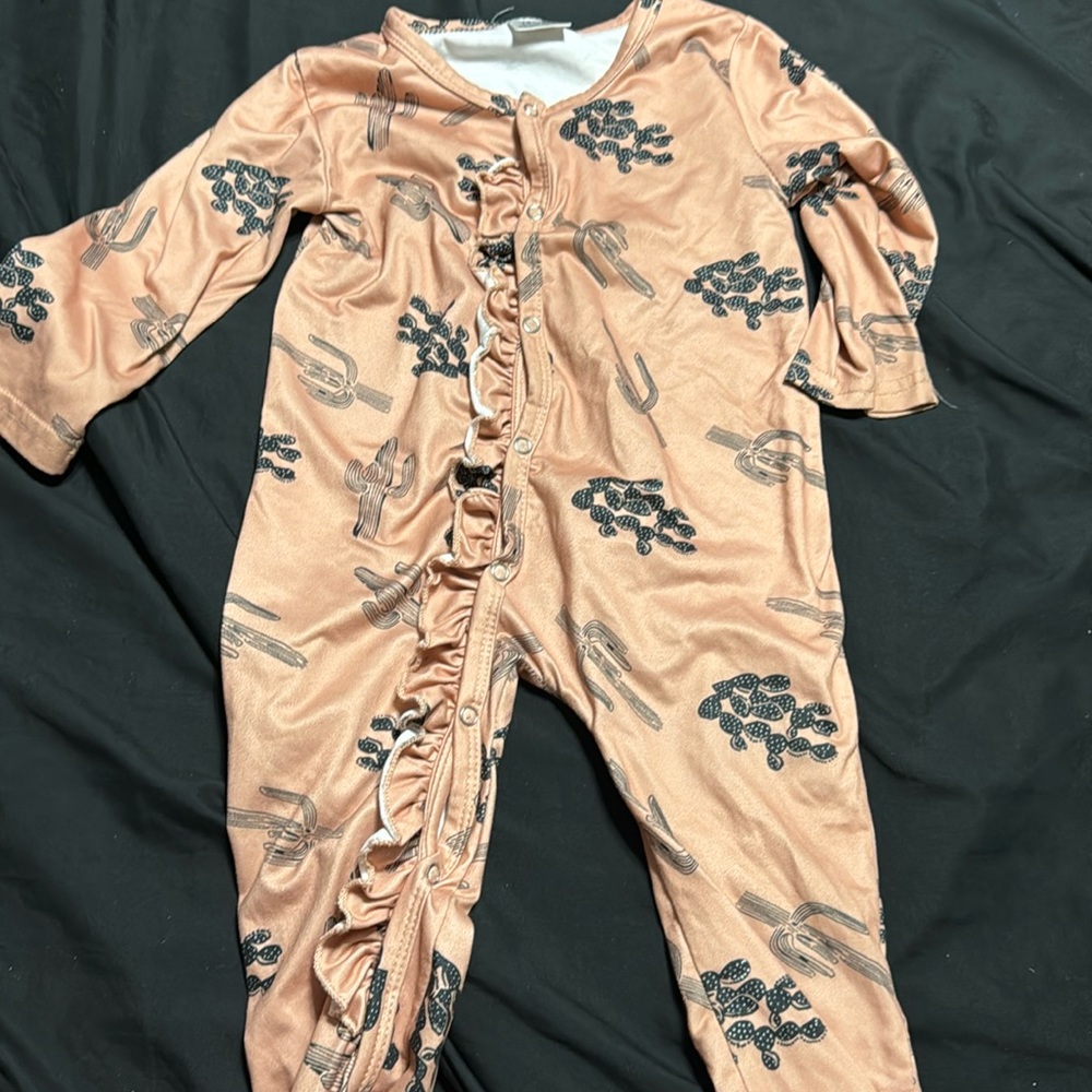 Western footed pajamas